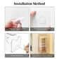 Wall mounted socks and undergarments Organizer