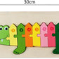 Wooden Character Puzzle Shapes