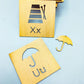 A to Z Learning Stencils Box