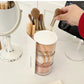 Round Rotatable Vanity Storage Makeup Organizer