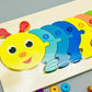 Wooden Character Puzzle Shapes