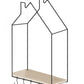Hut Style Nordic Storage Rack - With Hooks