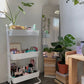 3 Tier Kitchen Trolley Rack (Plastic)