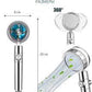 Pressurized Shower Head Turbine Shower Accessories One Piece Water Stop