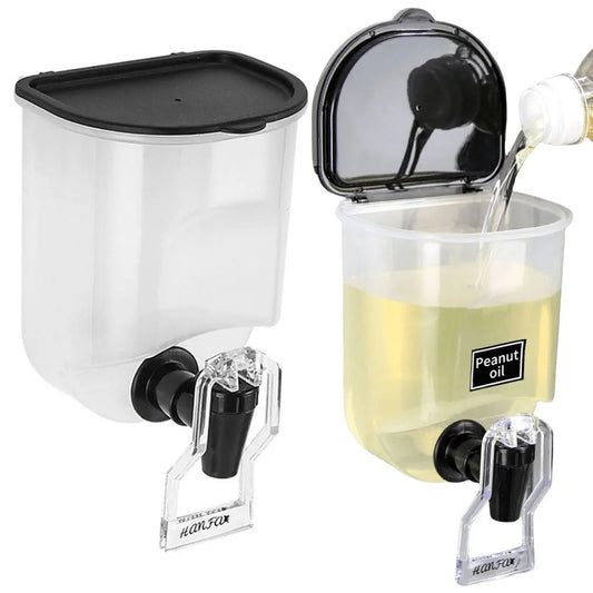 Self-adhesive Wall-Mounted Oil Dispenser