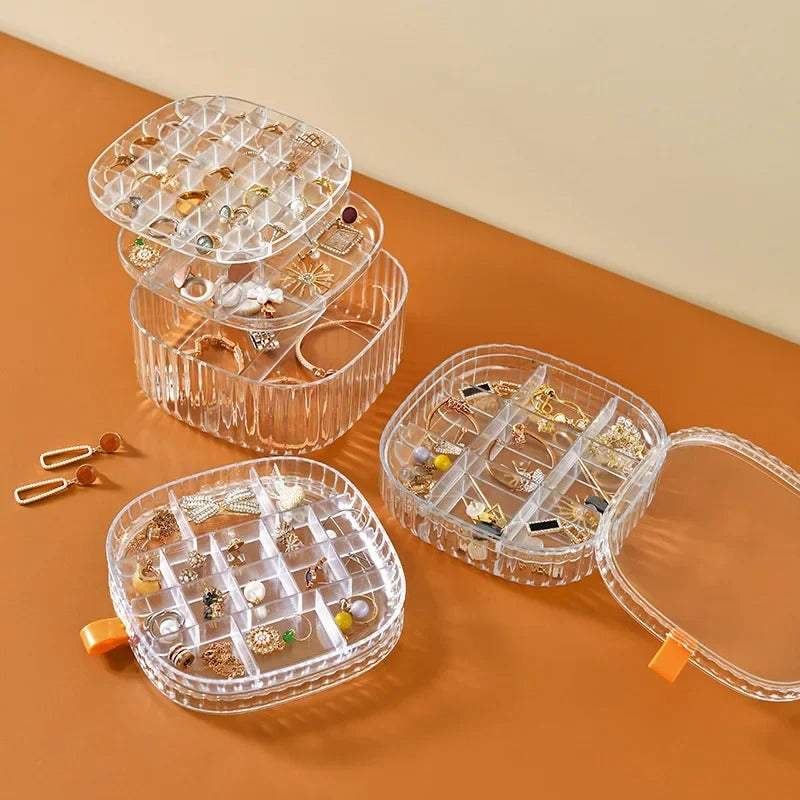 Acrylic Transparent Jewelery Organizer