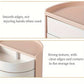Semicircle cosmetic organizer